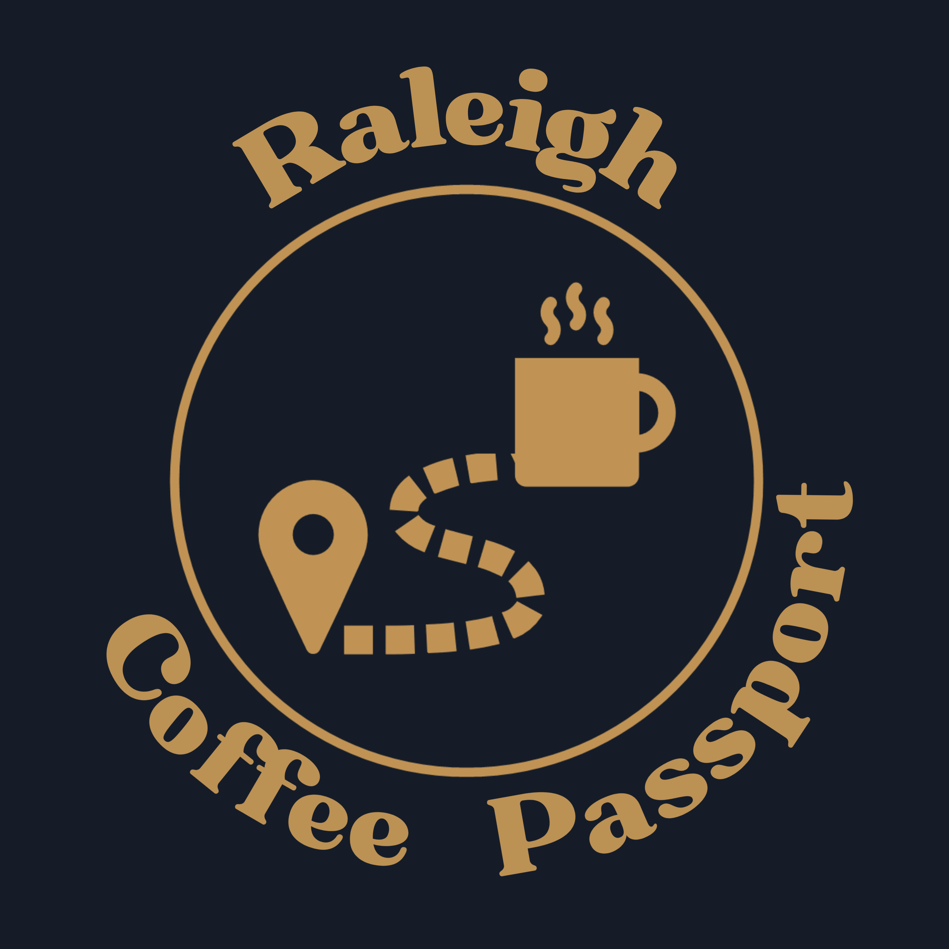 Asheville Coffee Passport booklet
